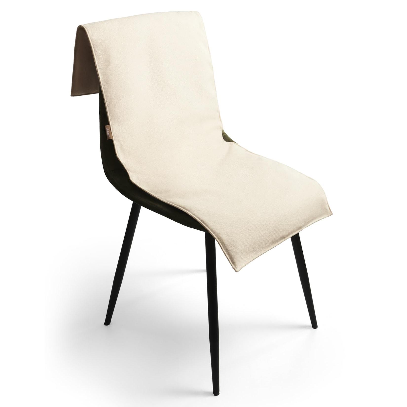 duux Mellow Beige beheizte Sitzauflage (3 Heizstufen, 15 Watt, Handwäsche bei 40 °C, bis zu 9 Stunden Akkulaufzeit, 4 h Aufladezeit, wasserabweisender Vliesbezug)
