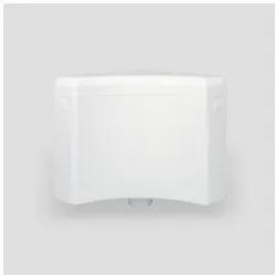Sanit Eckspülkasten 927 91902010000 mit Eckventil, weiss, 6-9 Liter