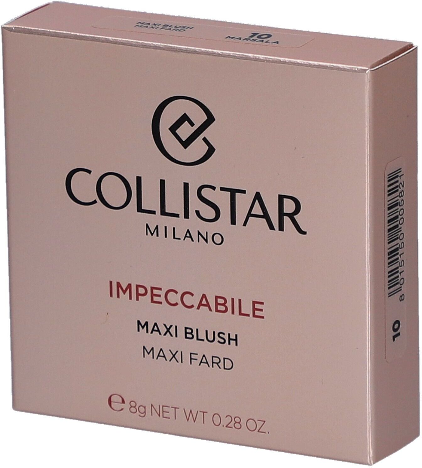 Collistar Impeccabile Maxi Blush 10 Marsala 8g 8 g Make up