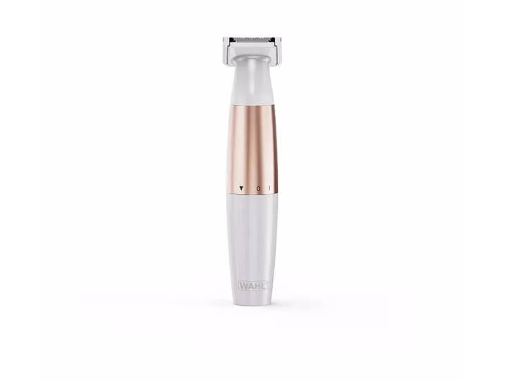 Wahl Trim & Shave Bikini Trimmer Bikinitrimmer – Damenrasierer – weiss / roségold