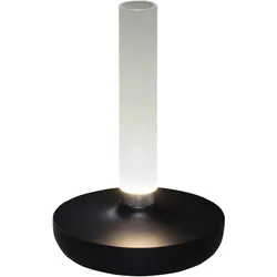 Konstsmide Biarritz USB-Tischleuchte schwarz, 1800/2700/4000K, dimmbar