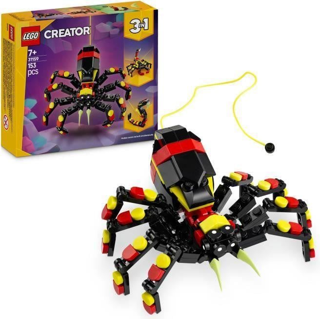 LEGO Creator 3-in-1 Wilde Dieren bouwset voor kinderen vanaf 7 jaar