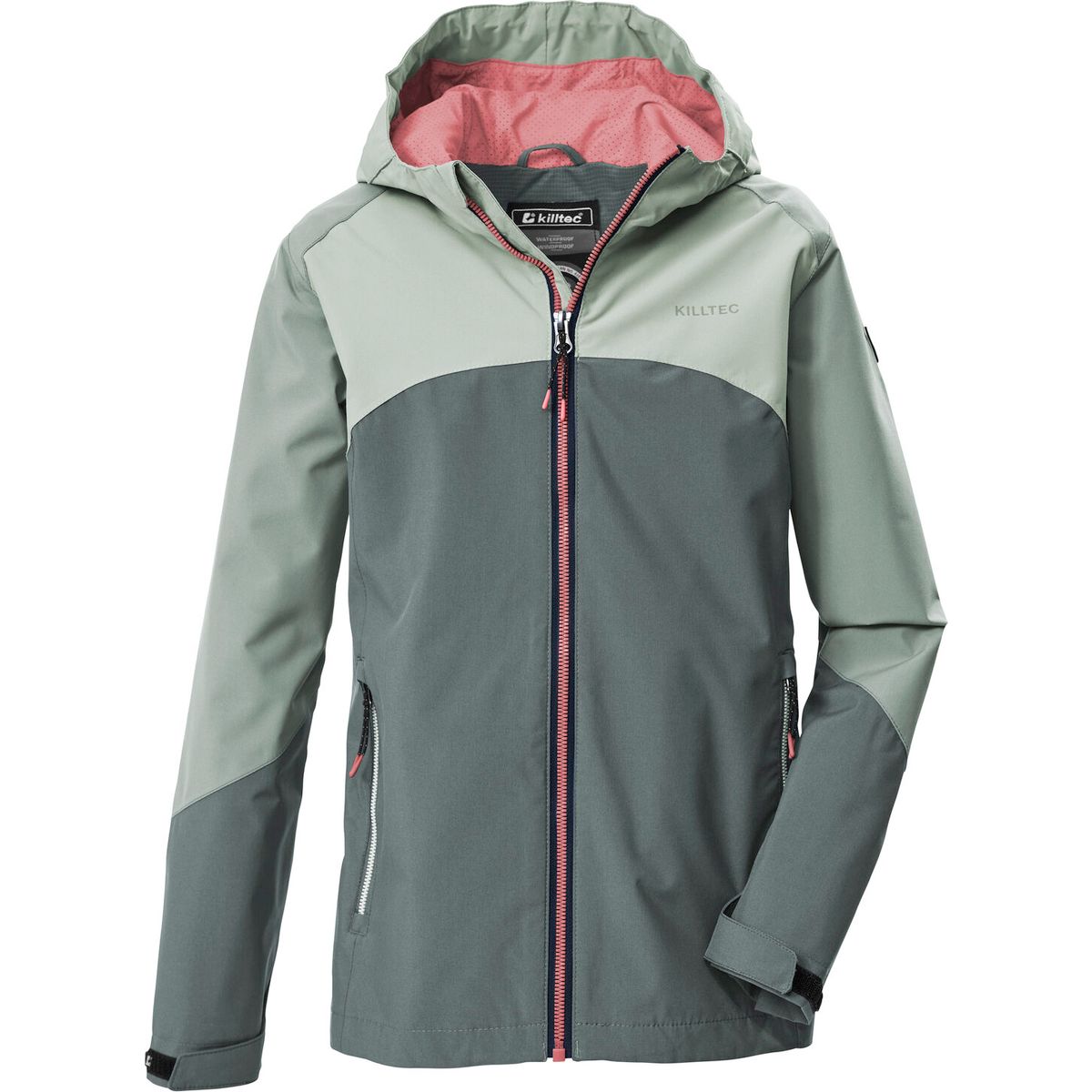 killtec KOS 158 Girls Jacket naturgrün (00735) 116 44117-000-00735-116