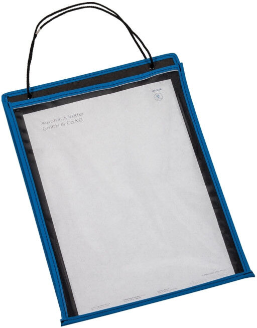 Pochette pour voiture Eichner A4 bleu (9017-00184)