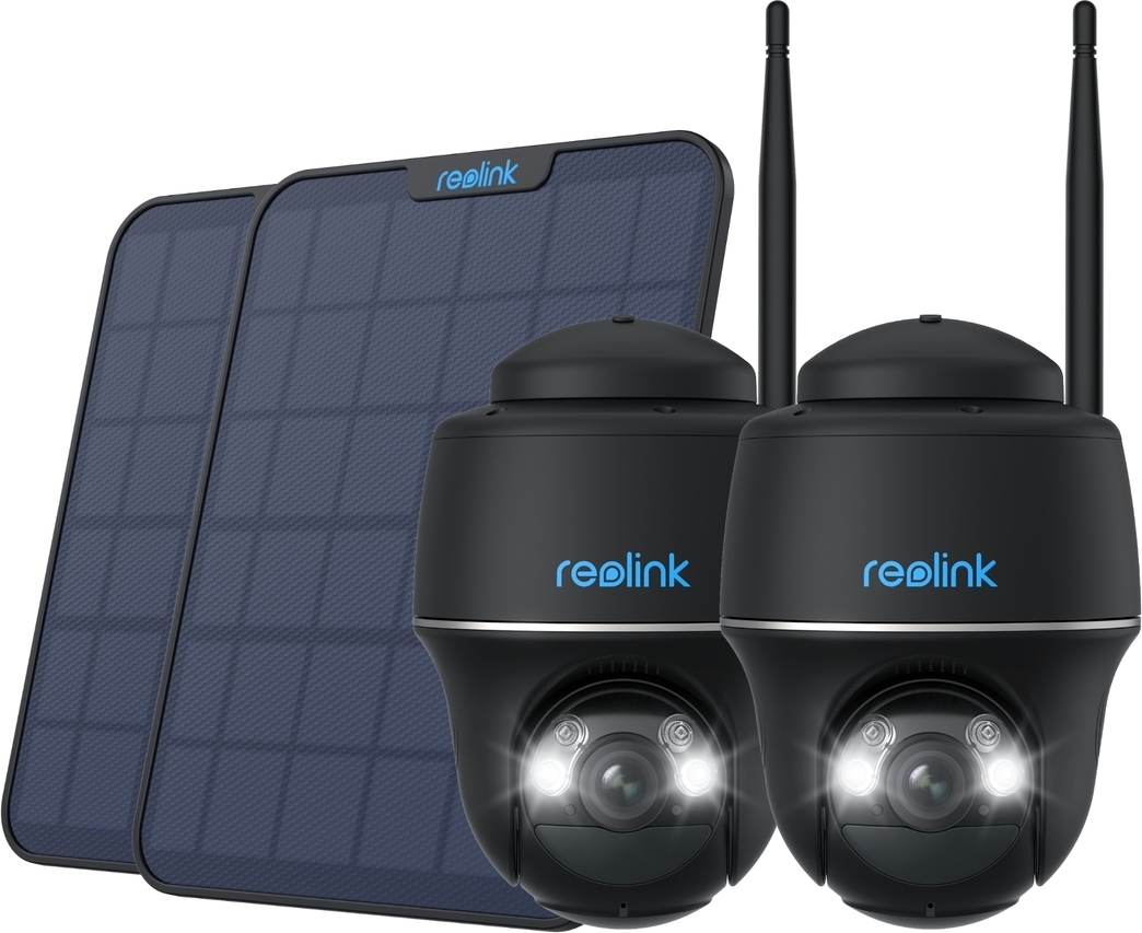Reolink 2xArgus Series B430-B Battery-WiFi +2x Solar Panel 2-B
