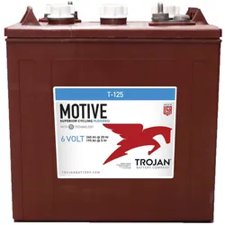 Trojan T-125 6V 240Ah Deep Cycle Traktionsbatterie ELPT-Anschluss
