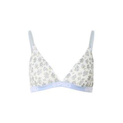 Bralette PSD "PSD SKY BLOSSOM MESH TBL", Damen, Gr. XS, Cup 0, bunt (multi), 90% Polyester, 10% Elasthan, BHs Bralette