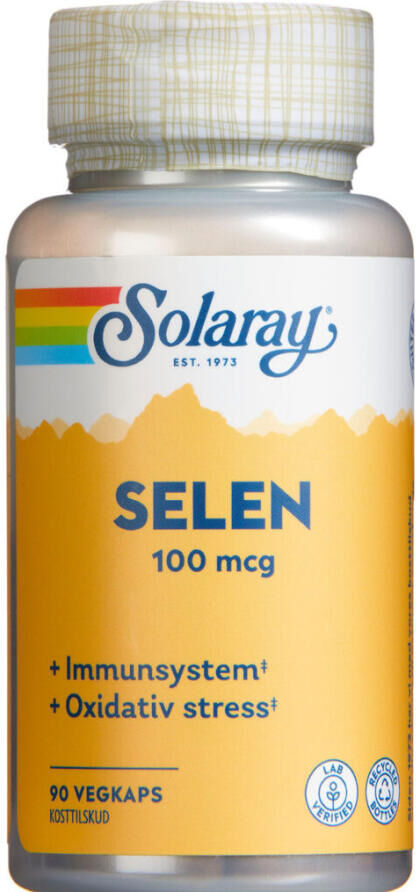 Solaray Selen Kosttilskud 90 stk