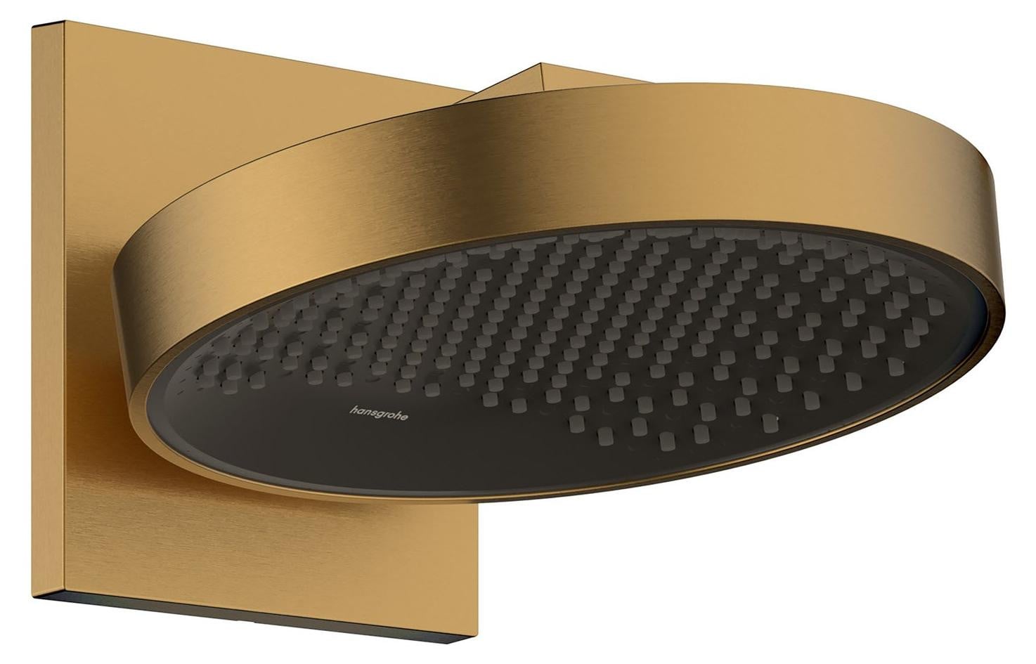 Hansgrohe Rainfinity douchekop 250 1jet met wandmontage, geborsteld brons
