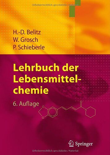 Hans-Dieter Belitz - Lehrbuch der Lebensmittelchemie (Springer-Lehrbuch) - Preis vom 30.09.2026 22:30:23 h