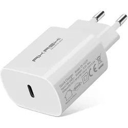Akashi ALTACPD18WH, USB Ladegerät, Weiss