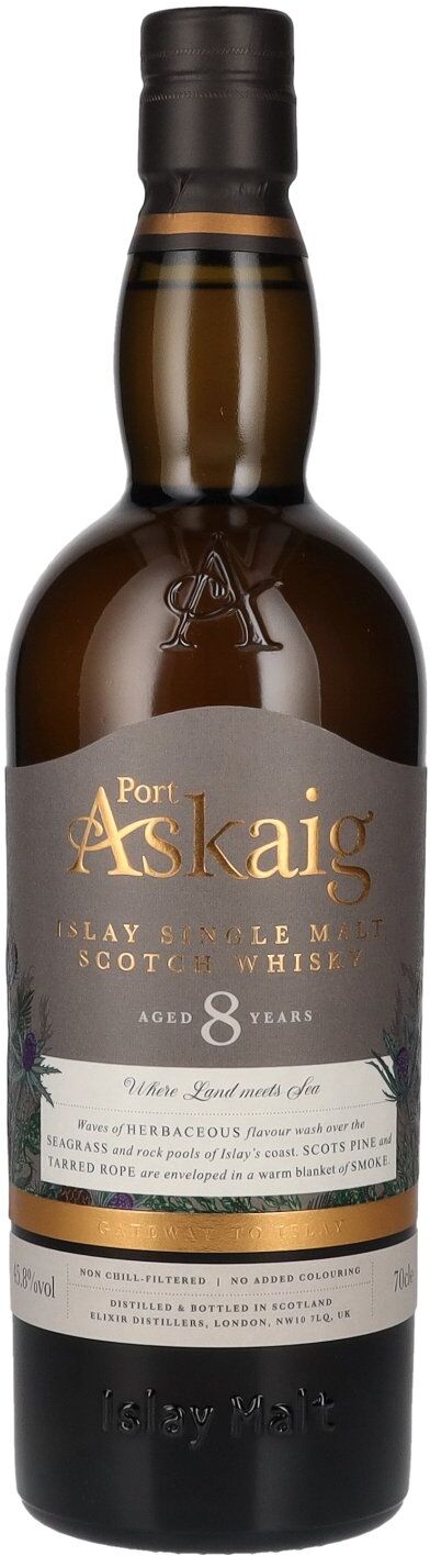 Port Askaig Islay 8 Years Old Islay Single Malt 45,8% Vol. 0,7l