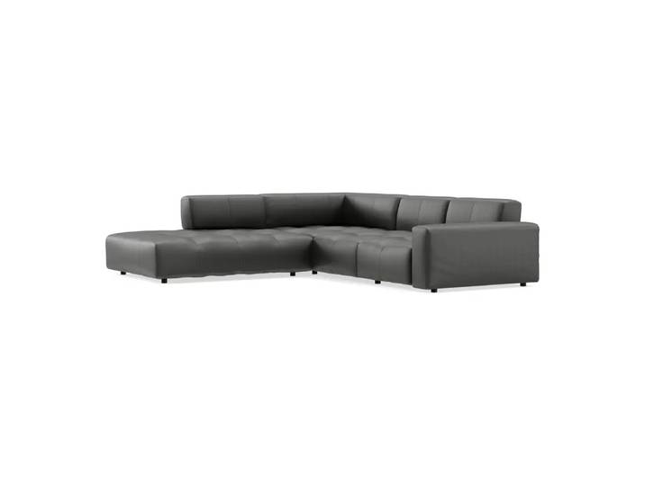 Ecksofa Pensacola 2.0, Edition, kat. j, mercury black, Leder
