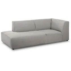 CASEDO Umbauecke Valencia Stoff Grau Stone
