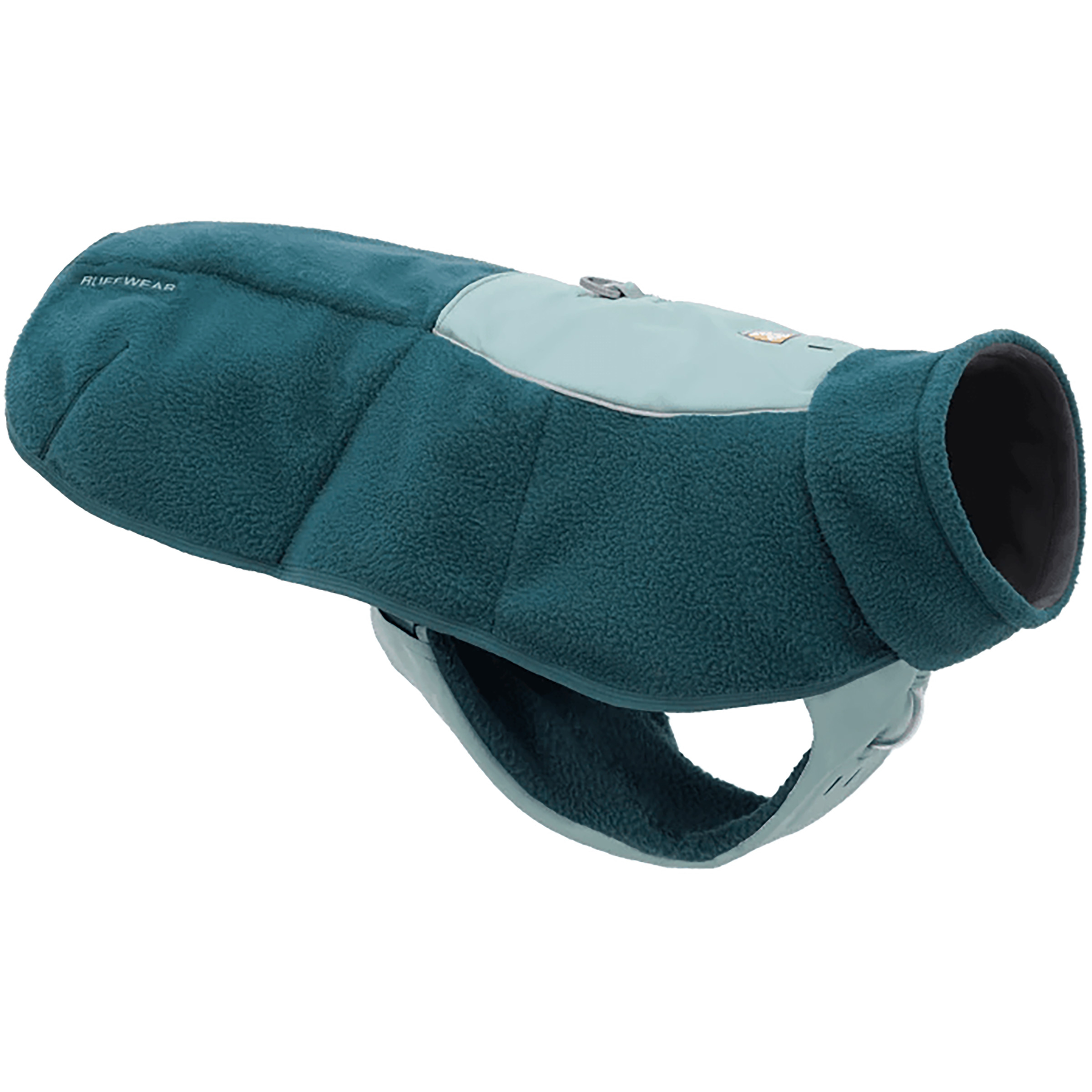 Ruffwear Timberline Fuse Fleece Hundeweste Hundemäntel blau Größe M (69-81CM) Trekking Schnell trocknend