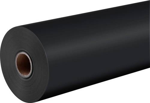 Loklik Permanent Klebefolie Vinyl Matt 30.5 x 180cm Folie Schwarz