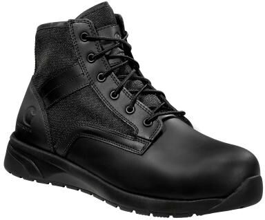 "Carhartt Force 5"" Soft Toe Lightweight Sneaker Boot - Mens 9.5 Black Boot W"