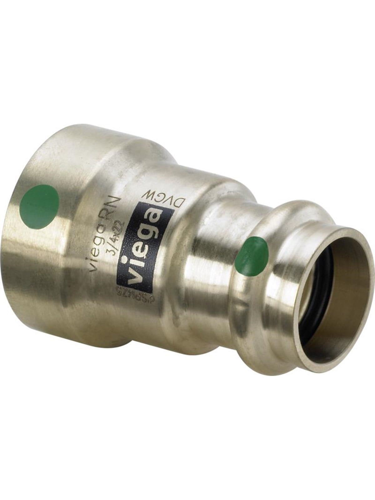 Viega Megapress adapter 15 x 1/2" socket/socket