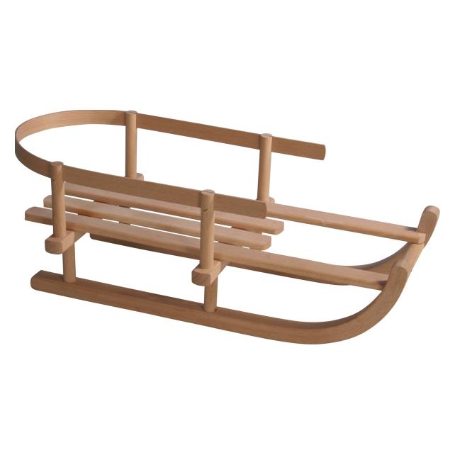 Holz-Wenzel Puppen-Schlitten (3012)