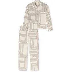 Schiesser Damen Schlafanzug Selected Premium Warming 1er Pack