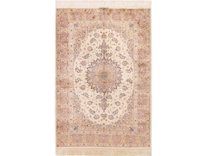 Ghom Seide Teppich 100x148 Handgeknüpft Orientteppich Perserteppich Seide