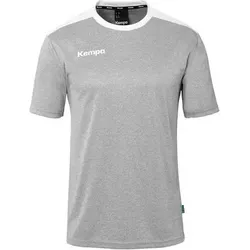 KEMPA Trainings-T-Shirt Emotion 27, Größe S in Grau Grau