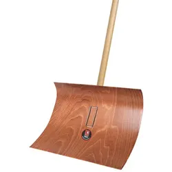 Schneeräumer Pressholz mit Stiel 55 cm breit
