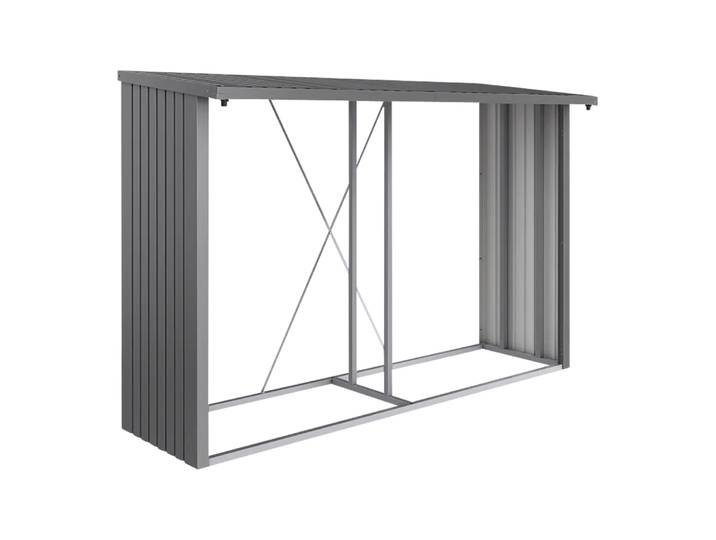 Kaminholzregal Woodstock 300, Biohort, quarzgrau, Metall