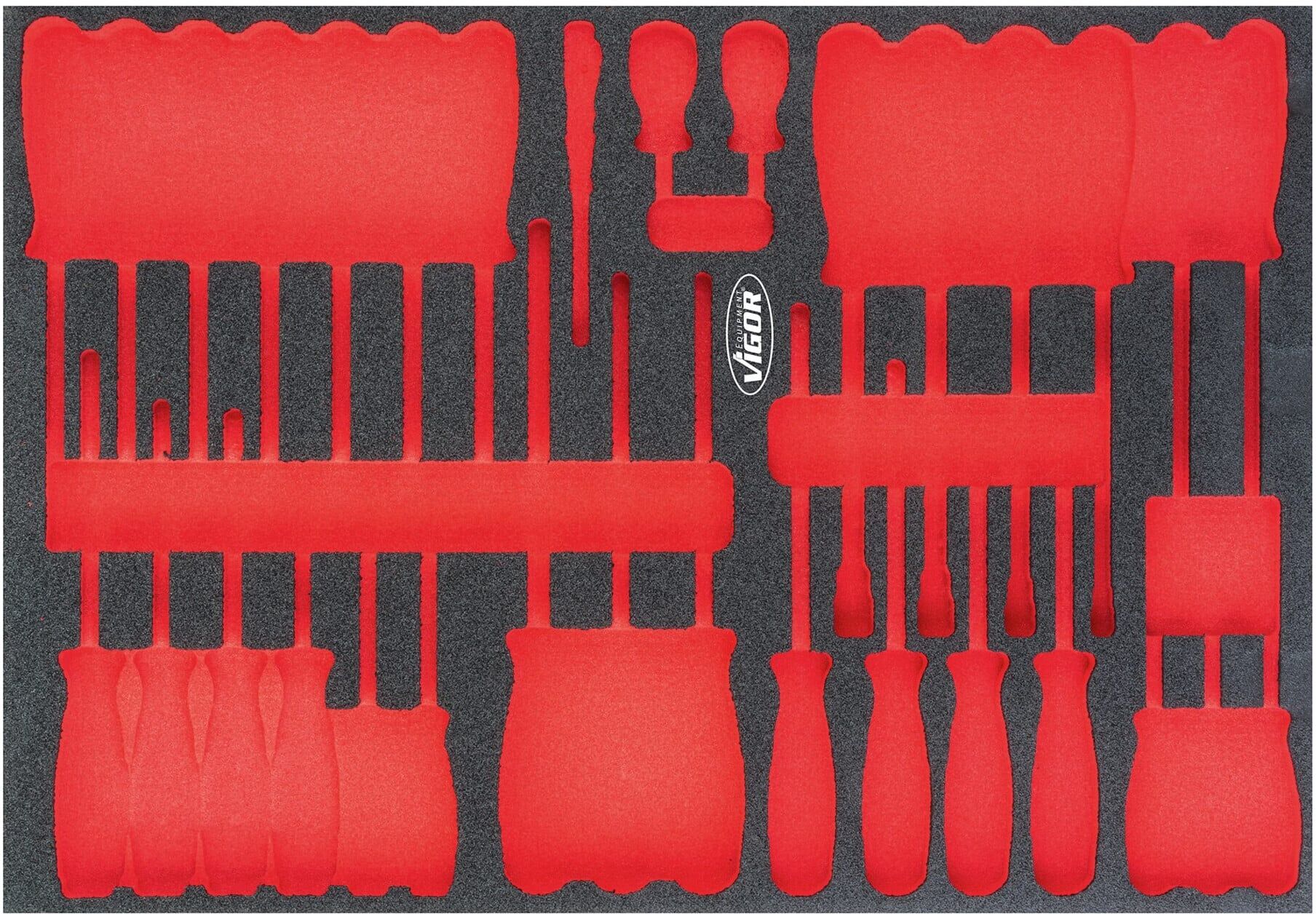 VIGOR Weichschaum-Einlage, leer V4231)