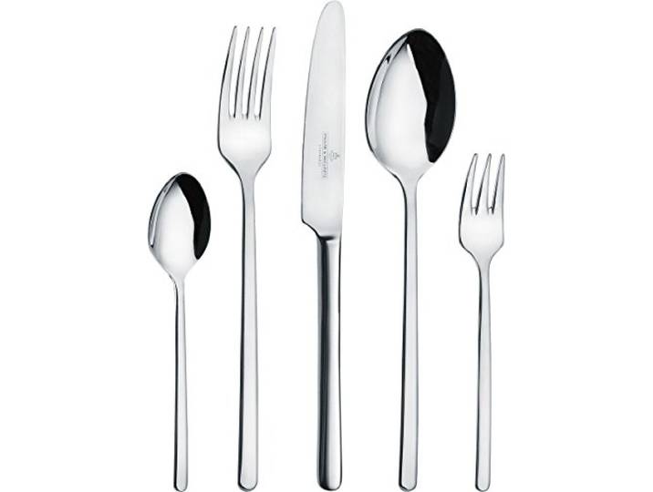 Picard & Wielpütz 446211 Besteck Garnitur Ventura, 72-teilig für 12 Personen Gemischte, Edelstahl, Silber