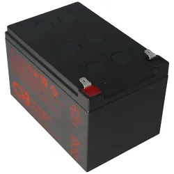 CSB-GP12120F2 12 Volt VdS AGM Bleiakku 12Ah, 151x98x100mm Faston 6,3mm 5 Jahres Type Standby