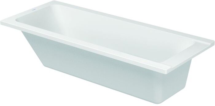 Duravit Badewanne D-Code 700098000000000 Einbauversion, Ablauf Fußseite, weiss