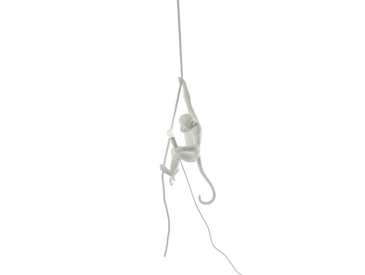 Monkey With Rope Pendant - Seletti Monkey Lamp - Salon / séjour - Design - Plastique