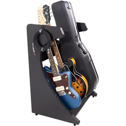 Gator GFW-ELITEGTR3RK-BLK (E-Gitarre, Gitarre), Instrumentenständer + Halter, Schwarz