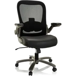 Hjh Office, Bürostuhl, INSTRUCTOR XXL T I Leder (51 - 61 cm)