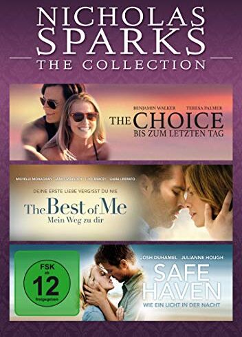 Nicholas Sparks - The Collection [3 DVDs] - Preis vom 07.10.2026 11:45:10 h