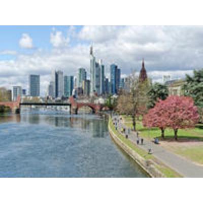 CALVENDO Puzzle Am Mainufer kann man jederzeit ausgezeichnet flanieren 1000 Teile Puzzle quer | 1000 Teile Lege-Größe 64 × 48 cm Foto-Puzzle für