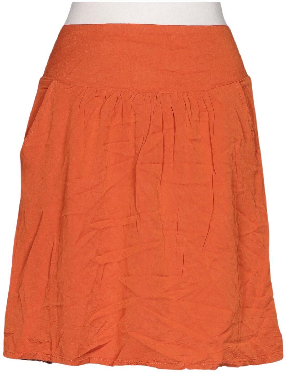 Blutsgeschwister Damen Rock, Orange, Gr. XS, Viskose - Second Hand