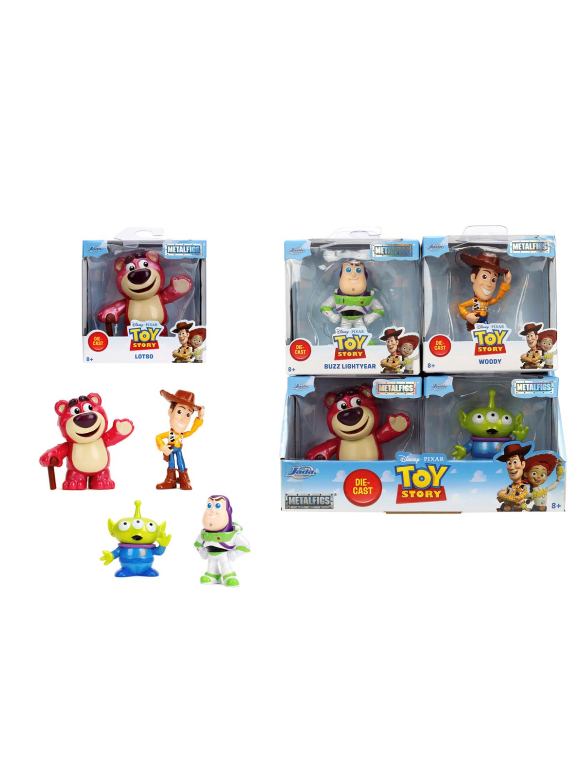 Jada Toys - Toy Story Figuren 2.5", Welle 1