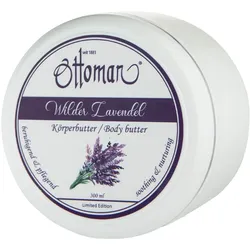 Lavendel Körperbutter 300ml - Reichhaltige Pflege für geschmeidige, weiche Haut - Spendet intensive Feuchtigkeit - Duft für Wellness & Schlaf