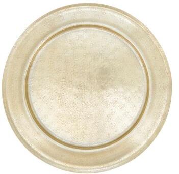 Saro Lifestyle Polished Rimmed Charger (Set of 4)