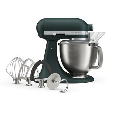 KITCHENAID Küchenmaschine "Artisan Plus 5KSM50PKV", grün (pebble palm), B:24cm H:36cm T:37cm, Küchenmaschinen, Küchenmaschine