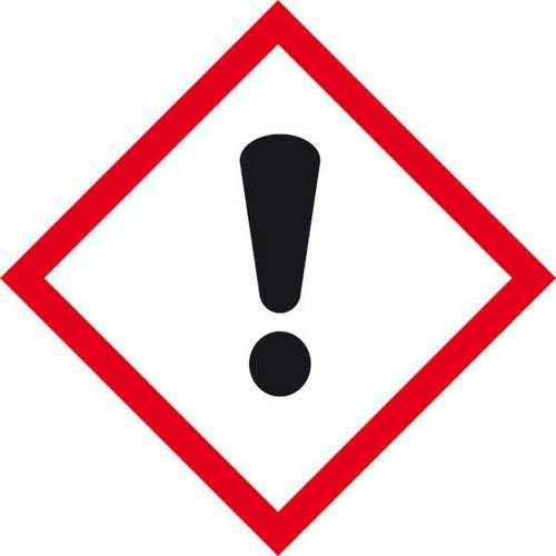 SafetyMarking 39.B1022 GHS-Gefahrenpiktogramm 07 Ausrufezeichen, Hygiene und Abstand Polyester (B x H) 100mm x 100mm 1St.