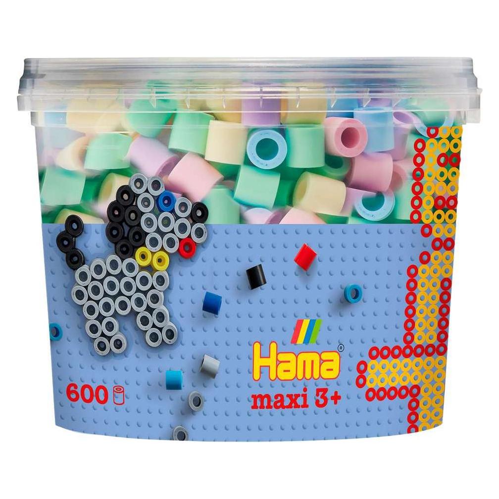 Hama - Maxi Beads 600pcs Mix 52 (388574) (388574)