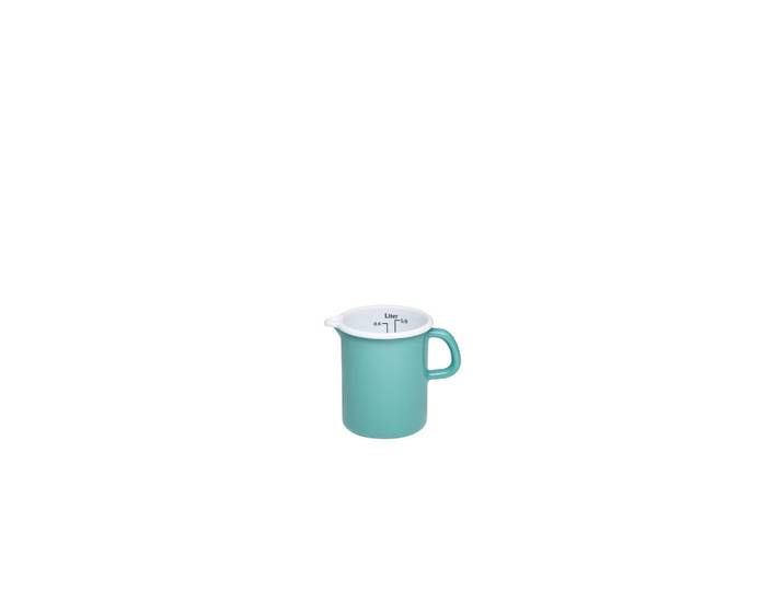 Riess Messbecher Naute Green Medium, Mintgrün, Metall, Messskala für Flüssigkeiten, Messskala für Lebensmittel, Backen & Backzubehör, Messbecher