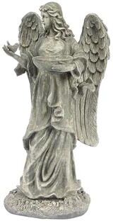 Melrose International Angel Birdbath