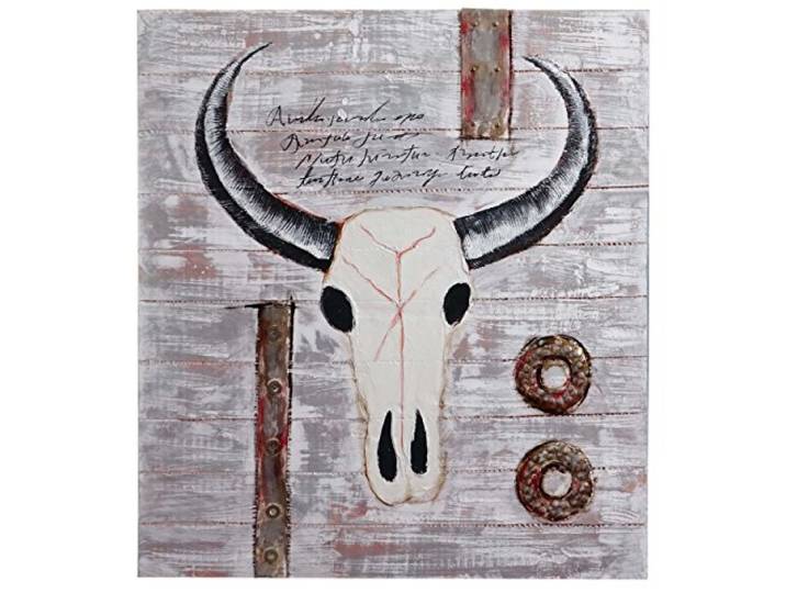 Mendler Ölgemälde Stier, 100x90cm