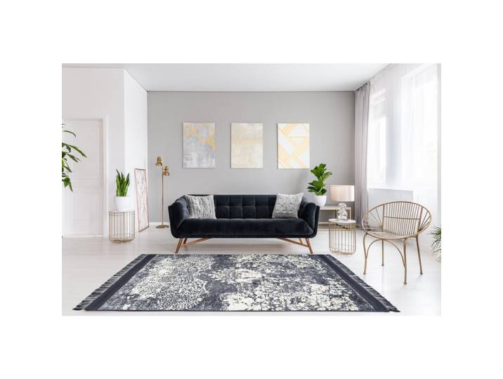 Tapis rectangulaire en viscose dolce vita