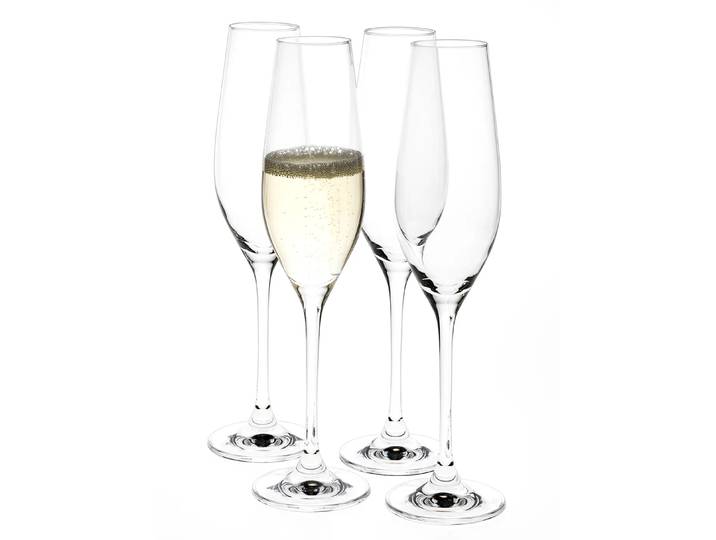 Scandi Living Verre à champagne Karlevi Lot de 4 21 cl