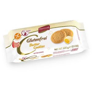 Coppenrath Kekse Butter Cookies, gluten- & laktosefrei, 200 g
